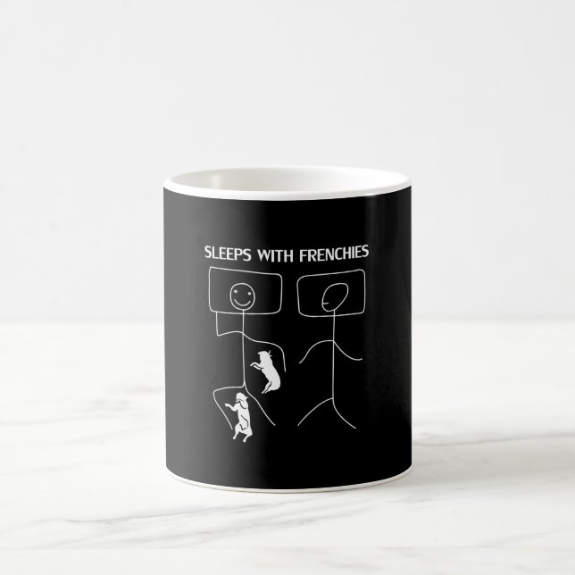 Mug Don de chien | Couches Avec Français (Centre)