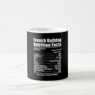 Mug Don de chien   French Bulldog Nutrition Facts