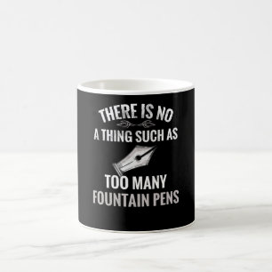 Mug Don de collection de stylo de fontaine  Fontaine d