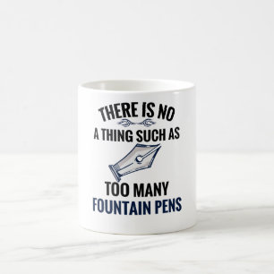 Mug Don de collection de stylo de fontaine  Fontaine d