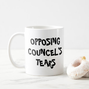 Mug Don de l'avocat contre la lacune du conseiller