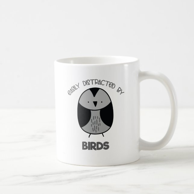 Mug Don d'Oiseau pour Oiseaux Observateurs Facilement  (Droite)