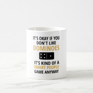 Mug Don Dominoes  Dominos Lecteur Dominos Amoureux