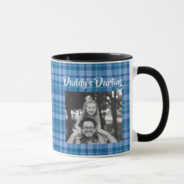 Mug Don du père de papa chérie fille (Droite)