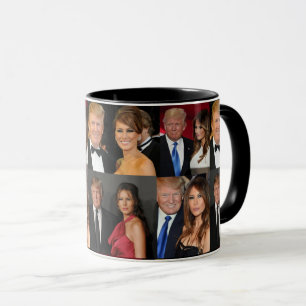 MUG DONALD ET MELANIA TRUMP