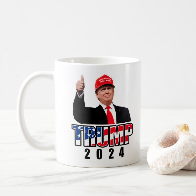 Mug Donald Trump 2024 (Avec donut)