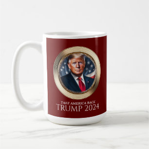 Mug Donald Trump 2024 - Collectible républicain rouge