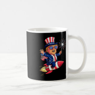 Mug Donald Trump 2024 heureux 4 juillet Trump américai