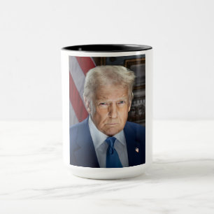Mug Donald Trump 2025 Portrait du président américain