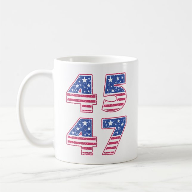 Mug Donald Trump 45-47 (Gauche)