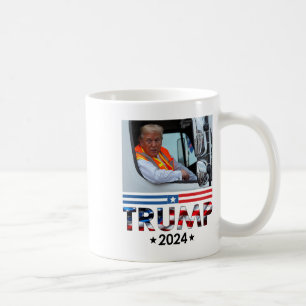 Mug Donald Trump À Garbyge Truck Team Garge Pour Trump