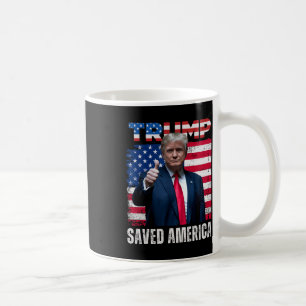Mug Donald Trump a sauvé l'Amérique lors de la 47e Ina