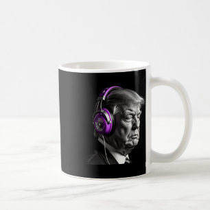 Mug Donald Trump Casques Drôle Président Dj Art