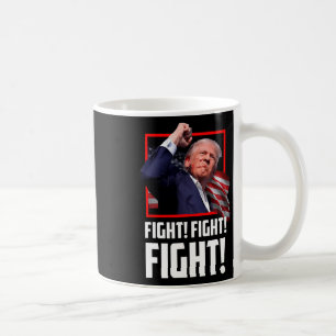 Mug Donald Trump combat les combattants et les partisa