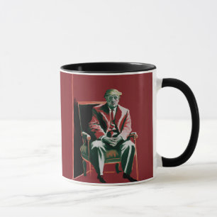 Mug Donald Trump dans le style Francis Bacon