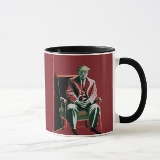 Mug Donald Trump dans le style Francis Bacon
