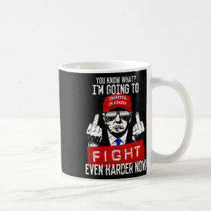 Mug Donald Trump doigt d'honneur à un pro Républicain