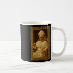 Mug Donald Trump en mème du Vatican