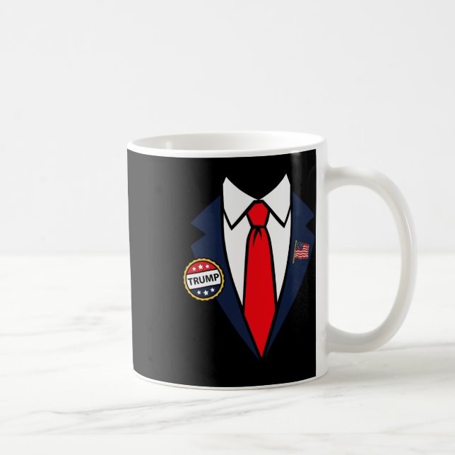 Mug Donald Trump Halloween Costume Easy Dernier Minute (Droite)