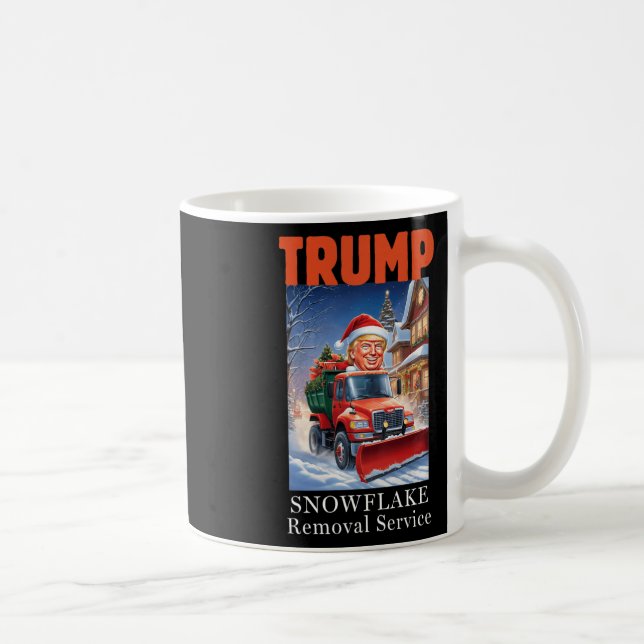 Mug Donald Trump Noël Funny Snowflake Suppression (Droite)