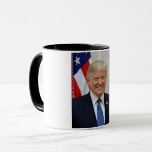 Mug Donald Trump Président des États-Unis Maison Blanc