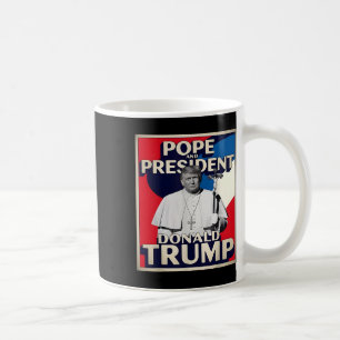 Mug Donald Trump Président et le pape catholique Vat