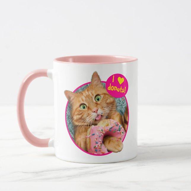 Mug Donateur mangeant des chats (Gauche)