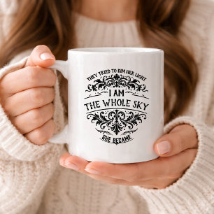 Mug Donner du pouvoir Je suis le ciel entier Femmes Vi