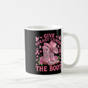Mug Donner Le Cancer Du Sein L'Initiale Cowgirl Cancer