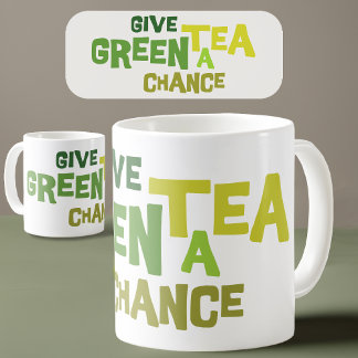 Mug Donnez du thé vert une chance à la Musique