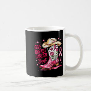 Mug Donnez le cancer du sein à la botte en ruban Nk