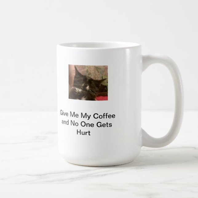Mug Donnez-moi mon café… (Droite)
