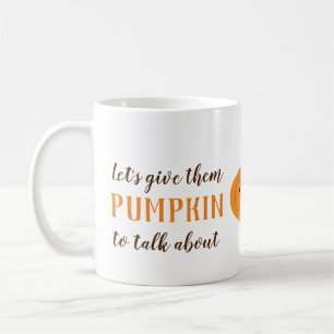 Mug Donnons-leur un Citrouille pour parler d'Halloween