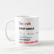 Dons amusants UNCLE AUNTY COUSIN NEPHEW NIECE MOM 