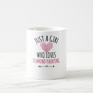 Mug Dons de l'aube de la peinture de diamant Peintre
