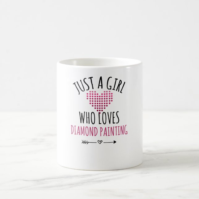 Mug Dons de l'aube de la peinture de diamant| Peintre  (Centre)