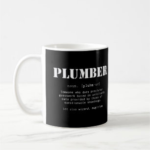 Mug Dons de plombier amusant - Définition du dictionna