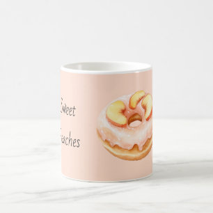 Mug Donut aux pêches sucrées