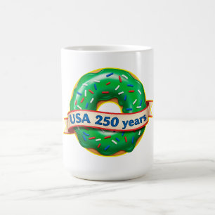 Mug Donut Sweet Freedom USA 250 Ans