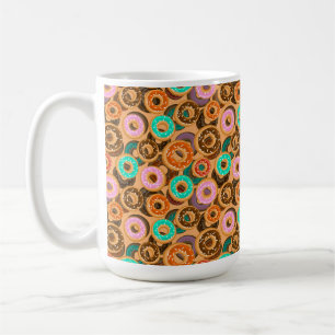 Mug Donuts avec Motif d'arrosage