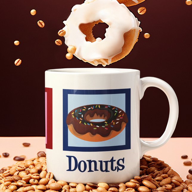 Mug Donuts d'amour pour la paix (Créateur téléchargé)