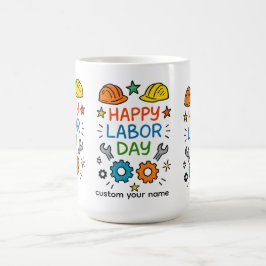 Mug Doodle Fun Fête du Travail