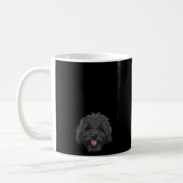 Mug Doodle Grandma Black Goldendoodle (Gauche)