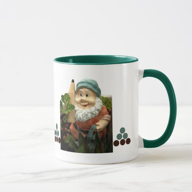Mug Doodlethumb le gnome de jardin (Droite)