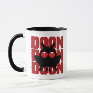 Mug DOOM DOOM DOOM Kawaii Mothman Créature légendaire