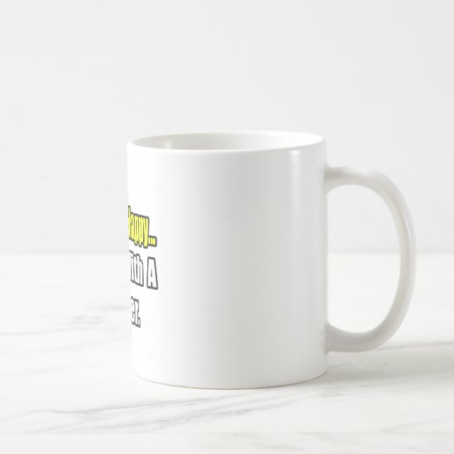 Mug Dormez avec un avocat (Droite)