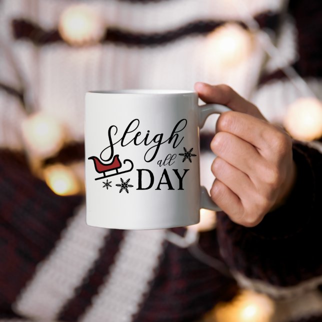 Mug Dormez toute la journée Noël (Créateur téléchargé)