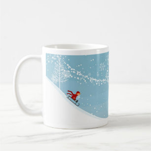 Mug Dormir amusant Musique d'hiver