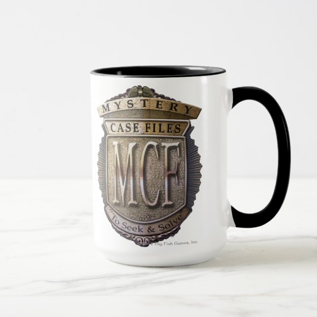 Mug Dossiers de cas de mystère (Droite)