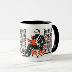 Mug Dostoïevski marche à Saint-Pétersbourg Design